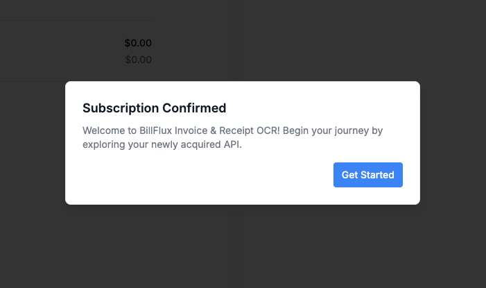 Subscription Success